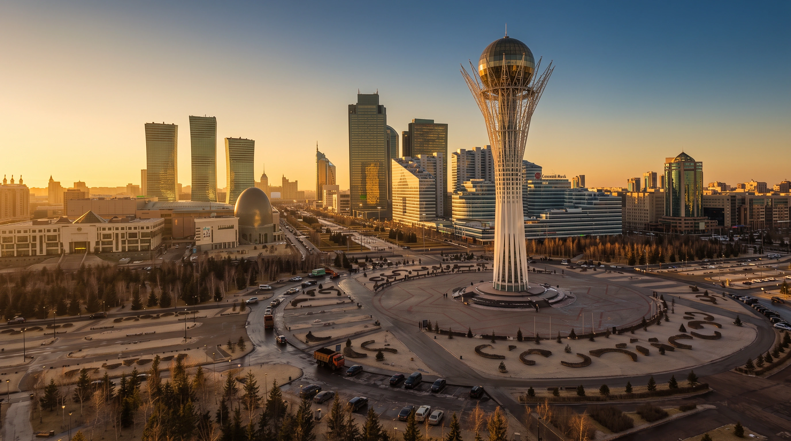 Astana skyline, Kazakhstan